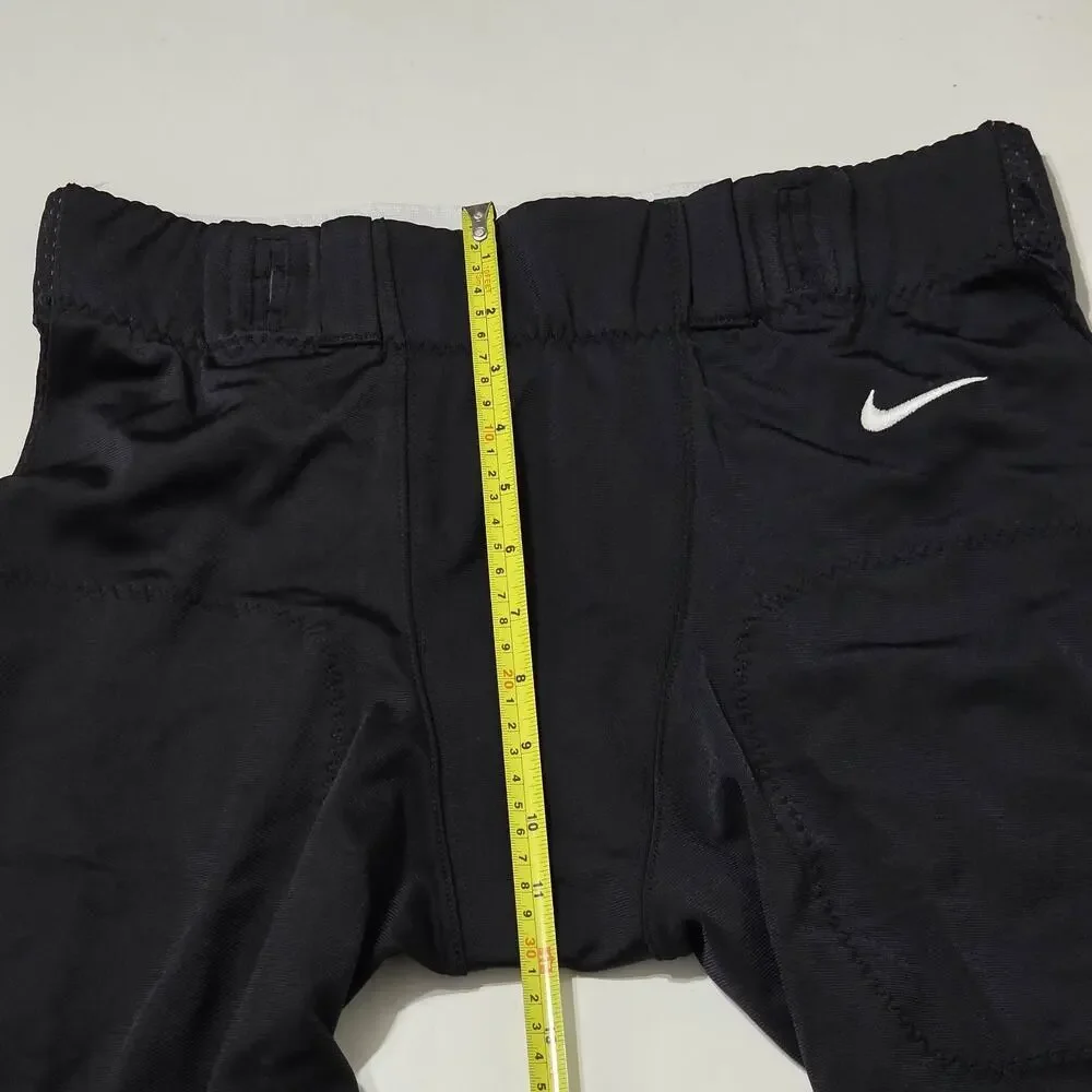 Nike Team Vapor Varsity Football 3/4 Pants 908728-010 Black White Men's Size L